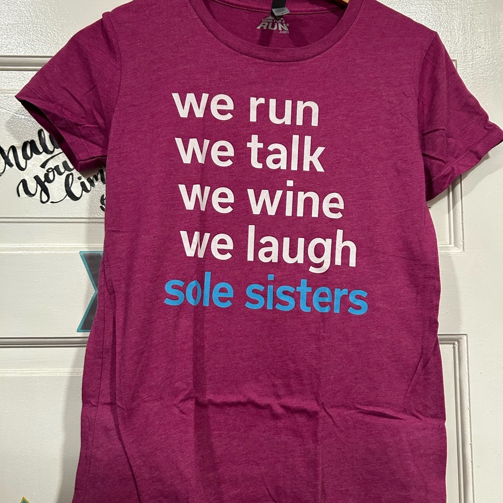 Women's Purple Short Sleeve Tee